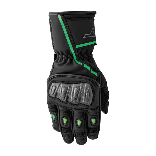 RST RST RST S1 Gloves Black/Flo Green
